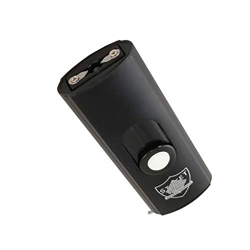 Mini Keychain Stun Gun: 22,000,000 Volts - BLACK