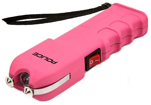 POLICE 928 Stun Gun with Pink Flashlight