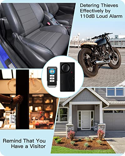 Wireless Vibration Alarm for Vehicle and Home Security