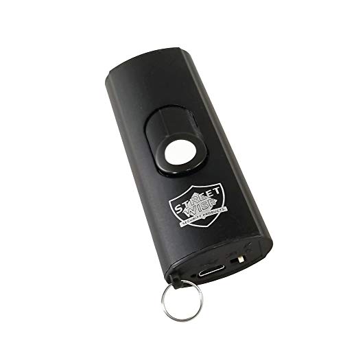 Mini Keychain Stun Gun: 22,000,000 Volts - BLACK