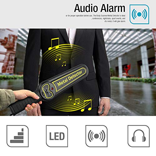 allsun Handheld Metal Detector - Security Scanner