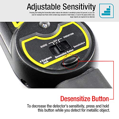 allsun Handheld Metal Detector - Security Scanner