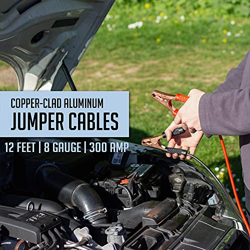 Everlit Survival Car Emergency Kit with 12ft Jumper Cable