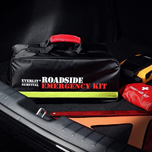 Everlit Survival Car Emergency Kit with 12ft Jumper Cable