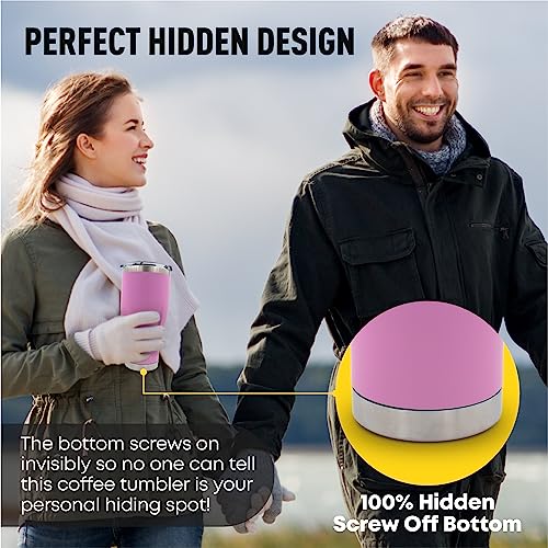 30oz Stainless Steel Diversion Safe Tumbler