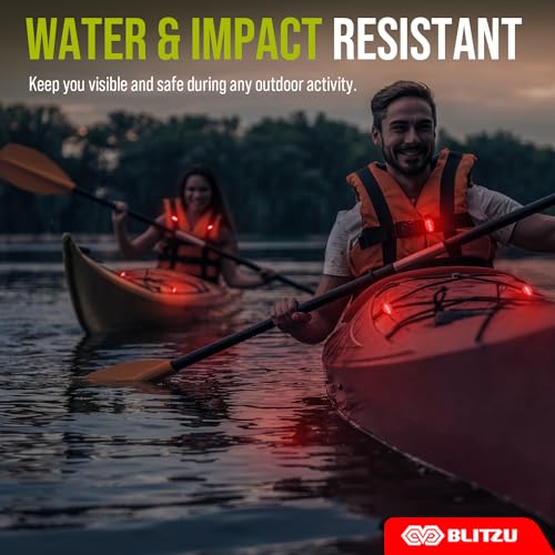 BLITZU LED Safety Lights for Night Walks