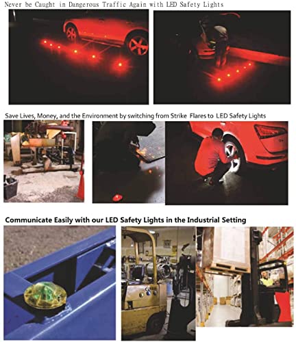 Roadside Flashing Flares - Emergency LED Safety Light