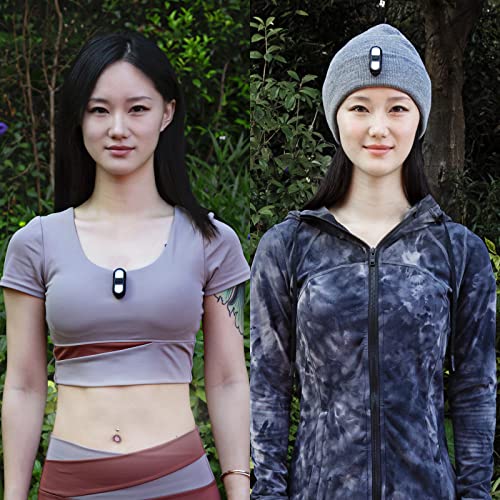 Rechargeable Clip-on Safety Light for Nighttime Running