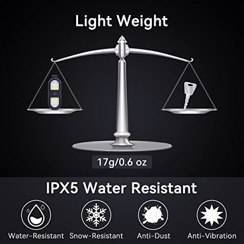 Rechargeable Clip-on Safety Light for Nighttime Running