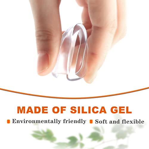 12 Pack Clear L-Shaped Corner Protectors for Baby Furniture