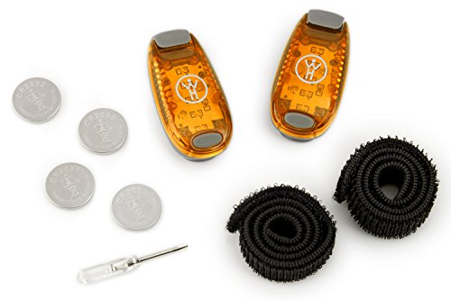High-Visibility LED Light Set for Running, Cycling, Walking