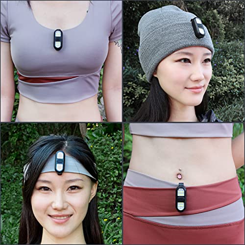 Rechargeable Clip-on Safety Light for Nighttime Running