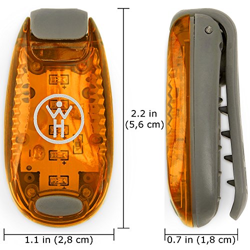 High-Visibility LED Light Set for Running, Cycling, Walking