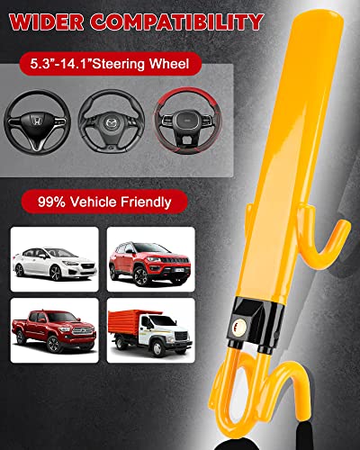 Tevlaphee Steering Wheel Lock - Ultimate Car Security
