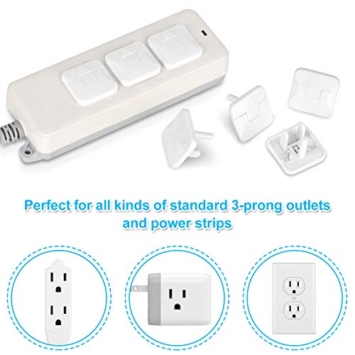 Gold Award Winning Outlet Covers with Hidden Pull Handle (45 Pack)