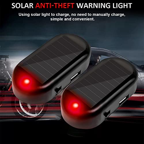 Solar-powered Simulated Dummy Alarm: Anti-theft LED Security Light