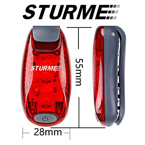 STURME LED Safety Light: Daytime Running, Walking, Cycling