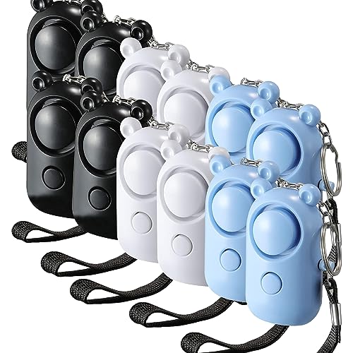 Zabree 130db Personal Alarm Keychain (6pk)