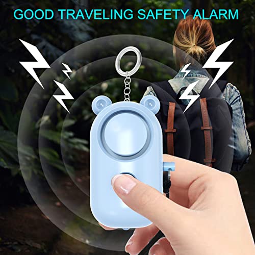 Zabree 130db Personal Alarm Keychain (6pk)