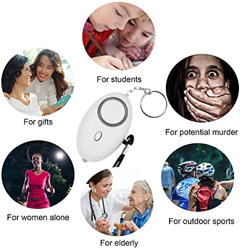 140DB Personal Alarm Keychain - Pack of 12