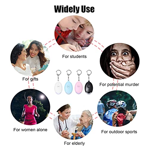 130dB Safesound Personal Alarm for Self Defense (3 Pack)