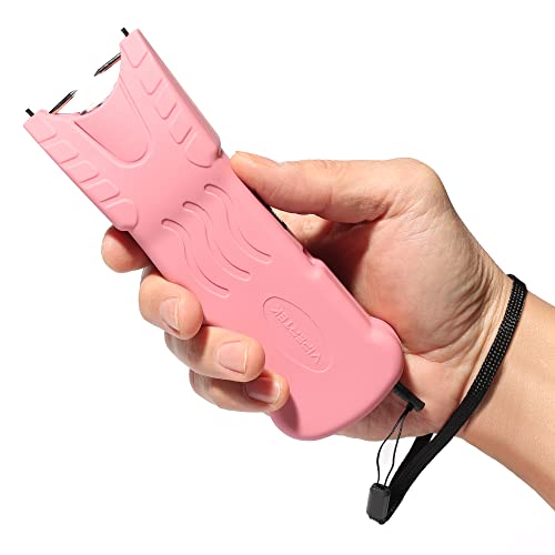 VIPERTEK Pink Stun Gun with LED Flashlight