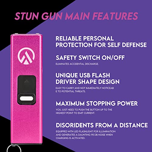 AIMHUNTER 10 Mini Volt Stun Gun: World's Smallest