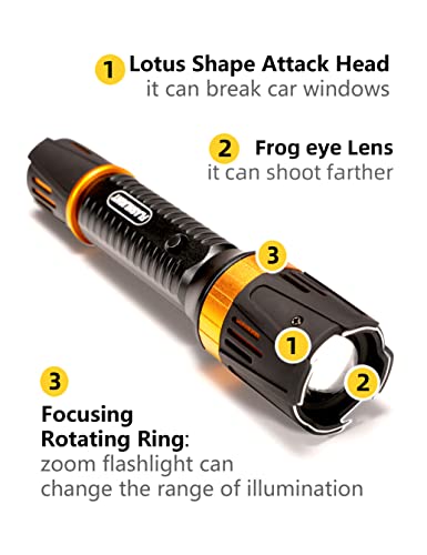 Rechargeable Stun Baton - Self Defense Gear