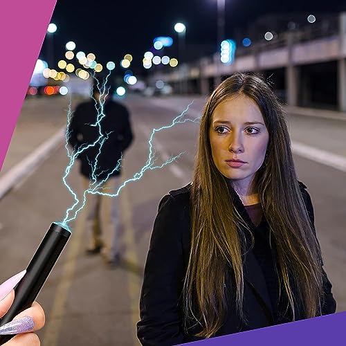 AIMHUNTER Women's High Voltage Stun Gun with LED Flashlight