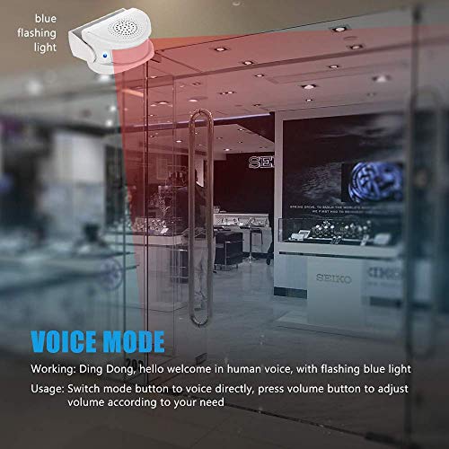 Wireless Indoor Motion Sensor Door Bell Alarm