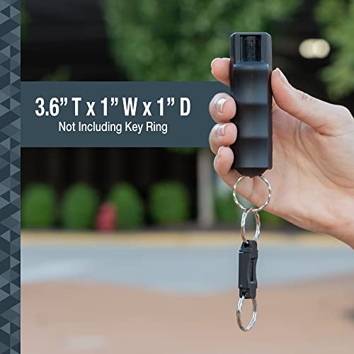 SABRE Defense Spray: Key Ring, 25 Bursts, 10ft Range