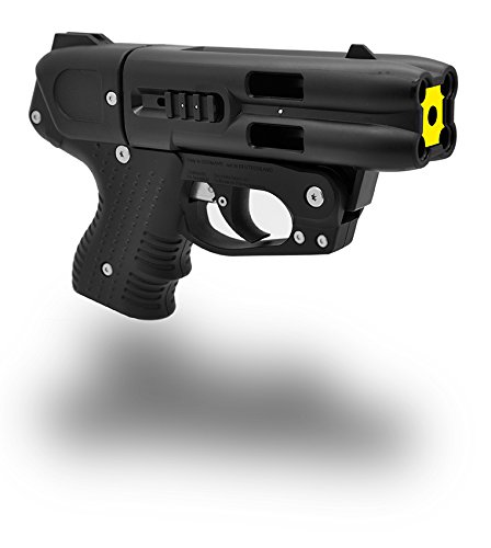 Compact Black Pepper Spray Gun with Belt Holster