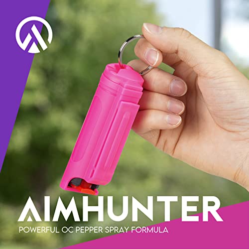 AIMHUNTER Police Strength Pepper Spray for Easy Self Defense