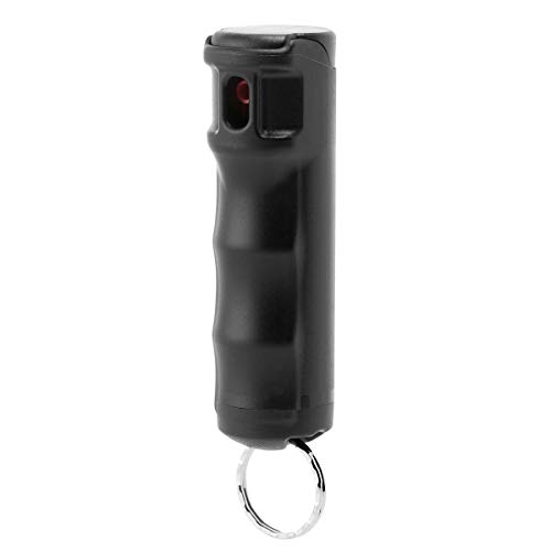 Mace Brand KeyGuard Black Pepper Spray - Powerful 10ft