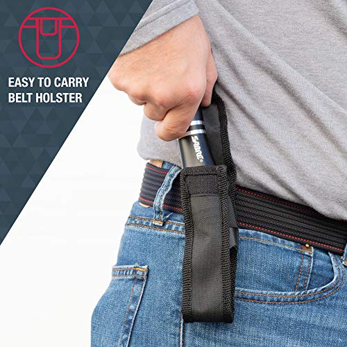 SABRE Tactical Stun Gun with LED Flashlight