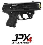 Compact Black Pepper Spray Gun with Belt Holster