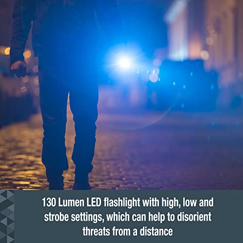 SABRE Tactical Stun Gun with LED Flashlight