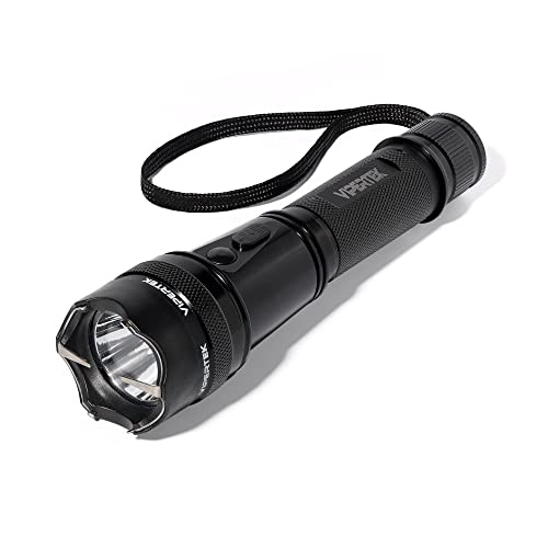 VIPERTEK VTS-195 Aluminum Stun Gun with Flashlight