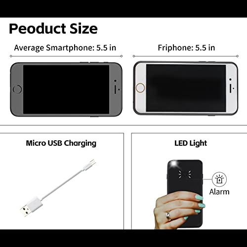 Smart Cell Phone Stun Gun: 15M Volts + SOS Alarm