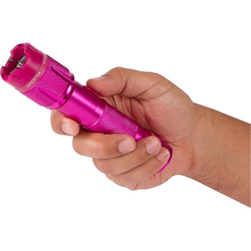 VIPERTEK VTS-T03 LED Flashlight Stun Gun, Pink