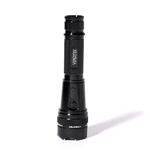 VIPERTEK VTS-195 Aluminum Stun Gun with Flashlight