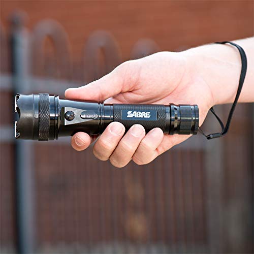 SABRE 2-in-1 Stun Gun & Flashlight with Holster