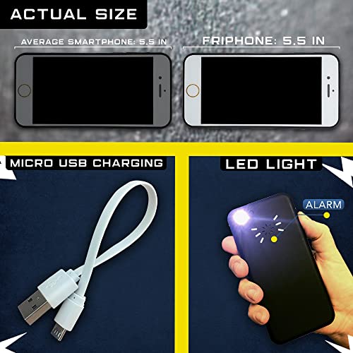 Cell Phone Stun Gun - 14,000,000 Volts, LED Flashlight