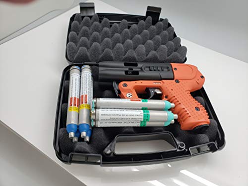 Compact Orange LE Pepper Spray Gun with Laser