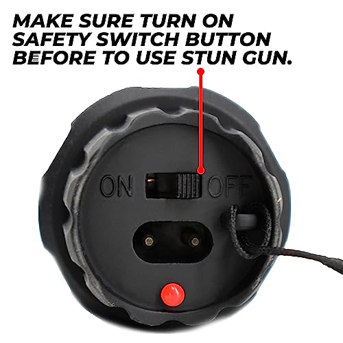 Fightsense Rechargeable Flashlight Stun Gun - Women's Self Defense