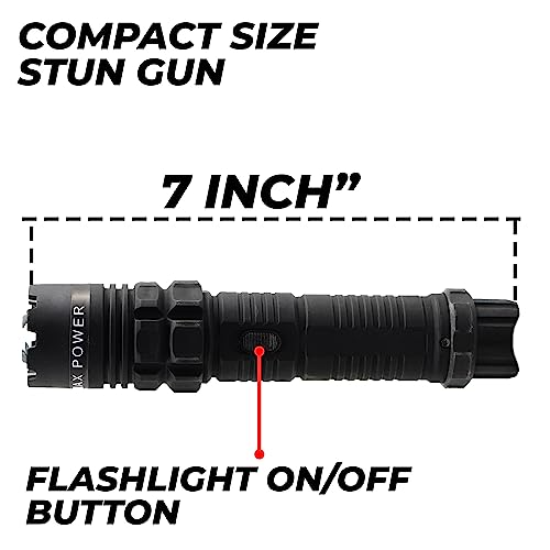 Fightsense Rechargeable Flashlight Stun Gun - Women's Self Defense