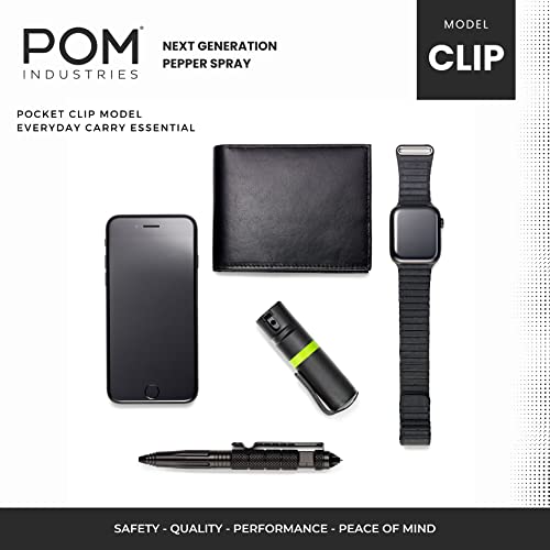 POM Pepper Spray: Maximum Strength Self Defense