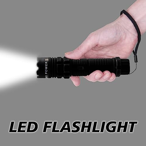 Fightsense Rechargeable Flashlight Stun Gun - Women's Self Defense