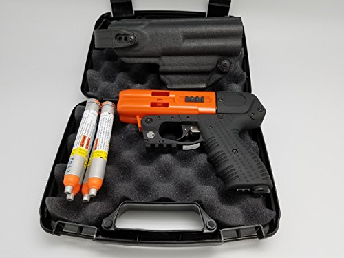 Pepper Spray Gun Bundle with LED Laser - 4 Shot