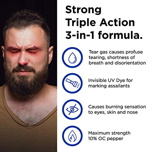Black Mace Spray: Triple Action Self Defense